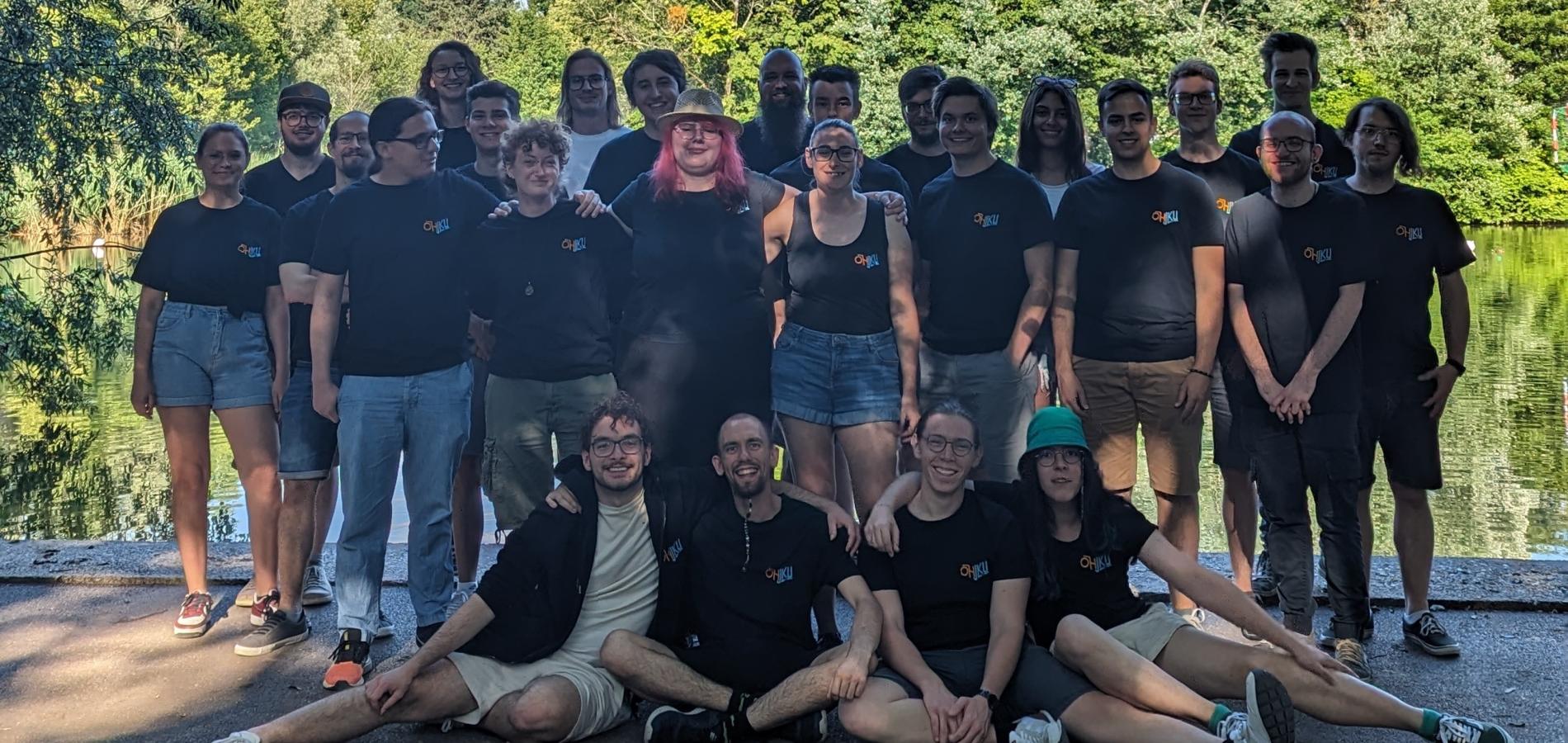 Group Picture of some Team Members of StV CS & AI